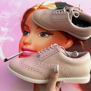 GFORE blush brogue gallivanter - pink golf shoes